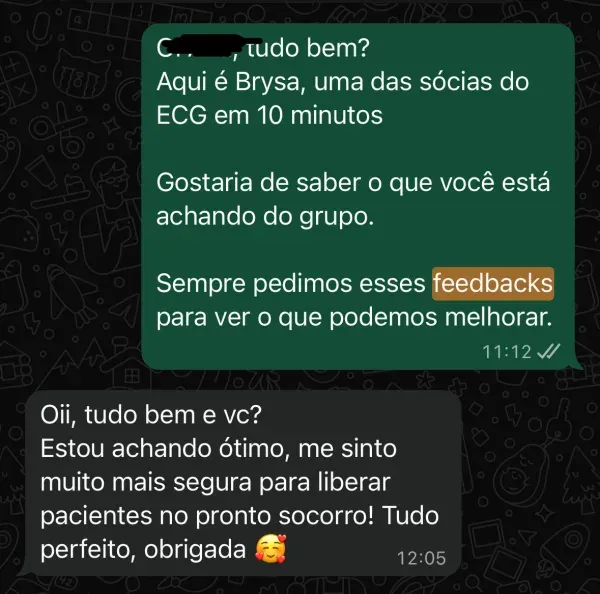 Depoimento de assinante no WhatsApp (2)