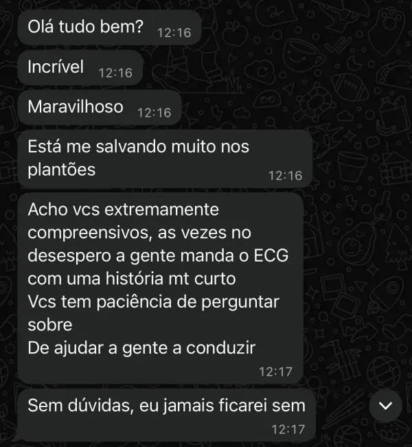 Depoimento de assinante no WhatsApp (10)